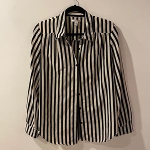Striped Button down blouse